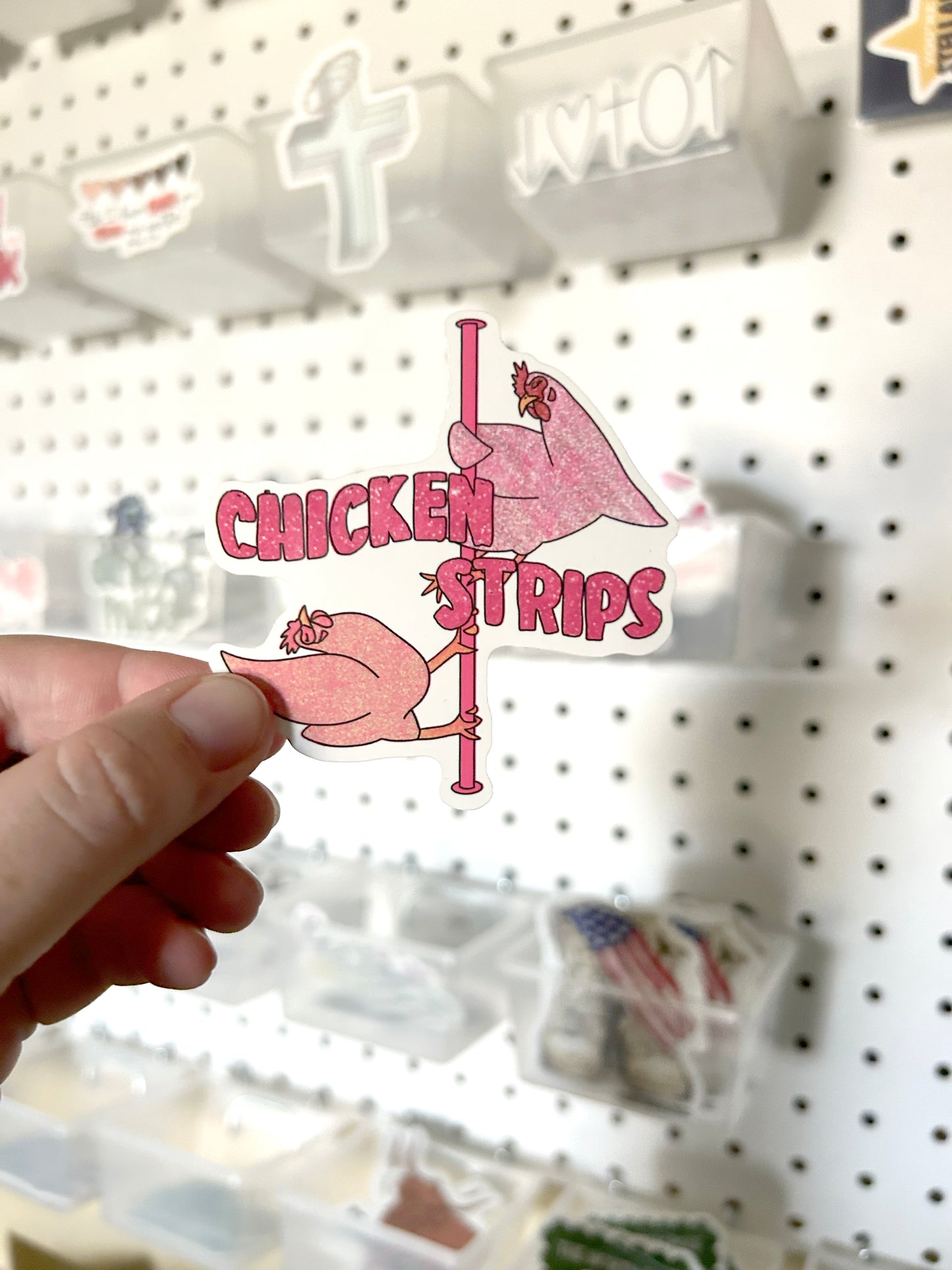 Chicken Strips Sticker