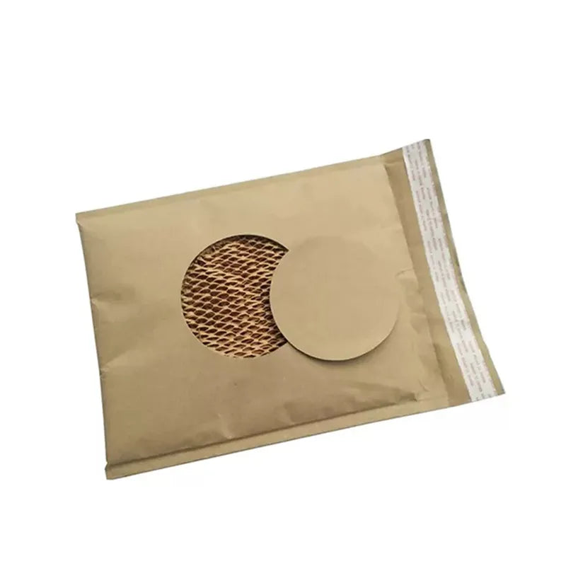 Logo Honeycomb Padded Biodegradable Mailers