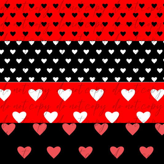 Hearts Seamless and Graphics
