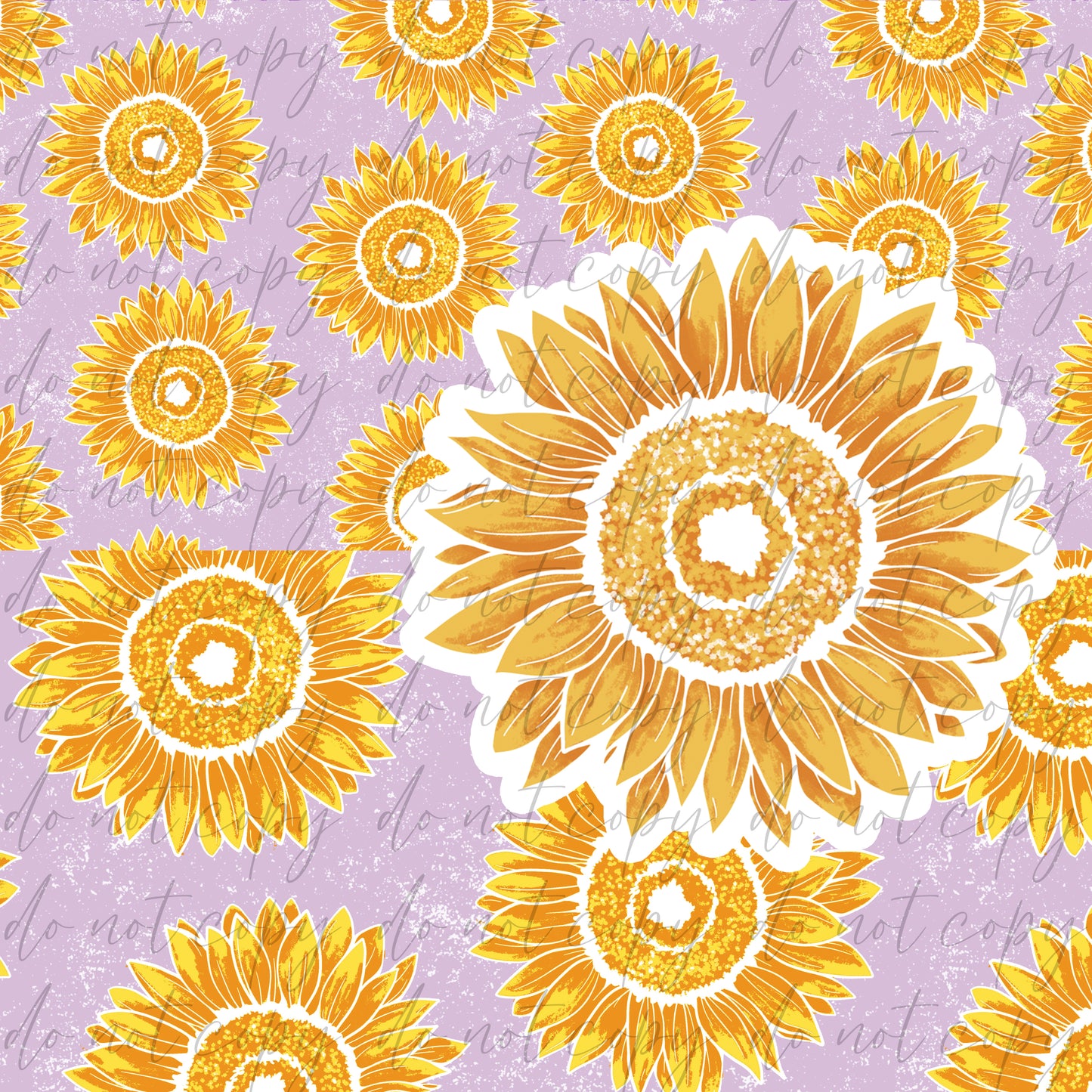 Sunflower Seamless
