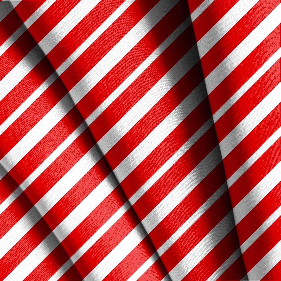 Candy Cane Stripes Seamless Design
