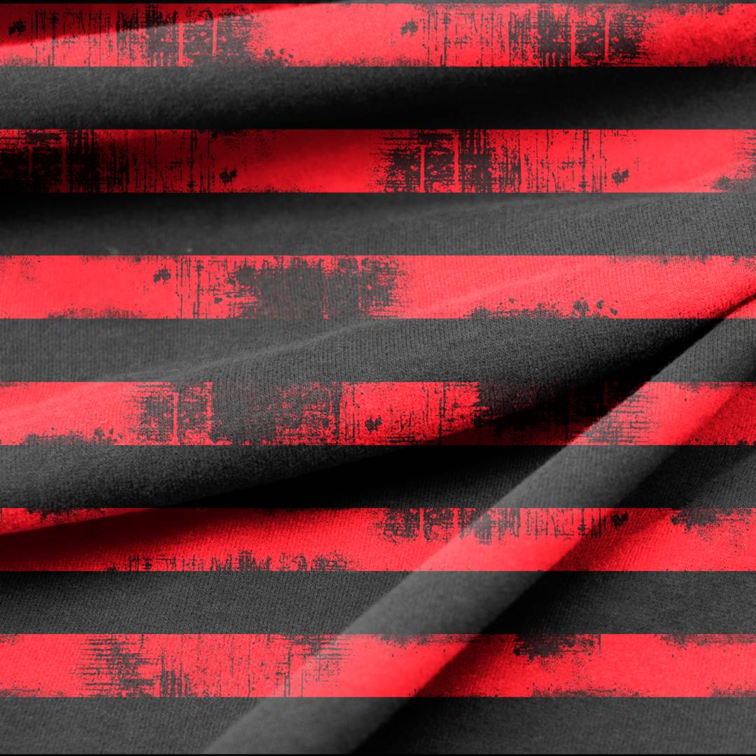 Red and Black Stripes Seamless Design