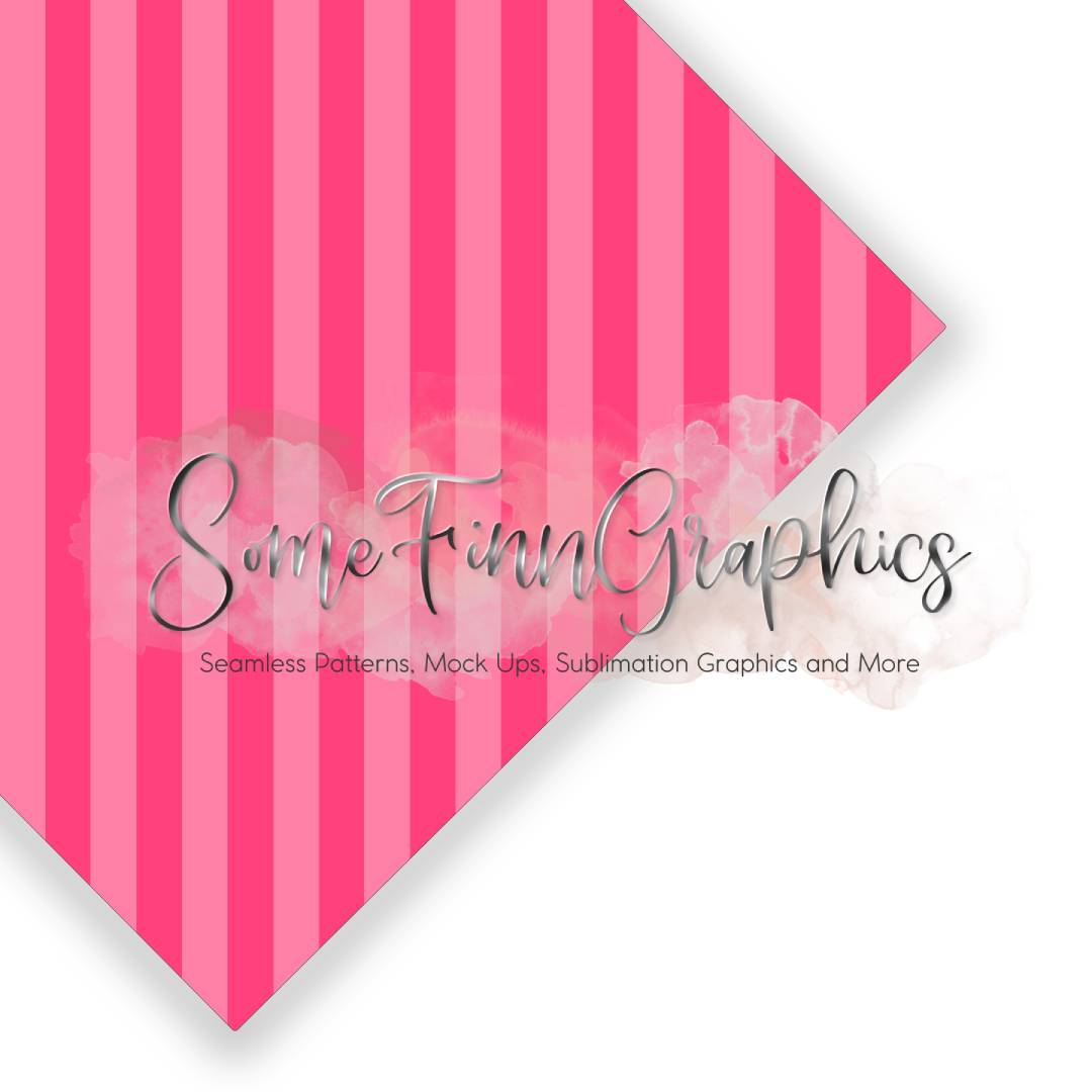 Pink Stripe Seamless Digital Paper
