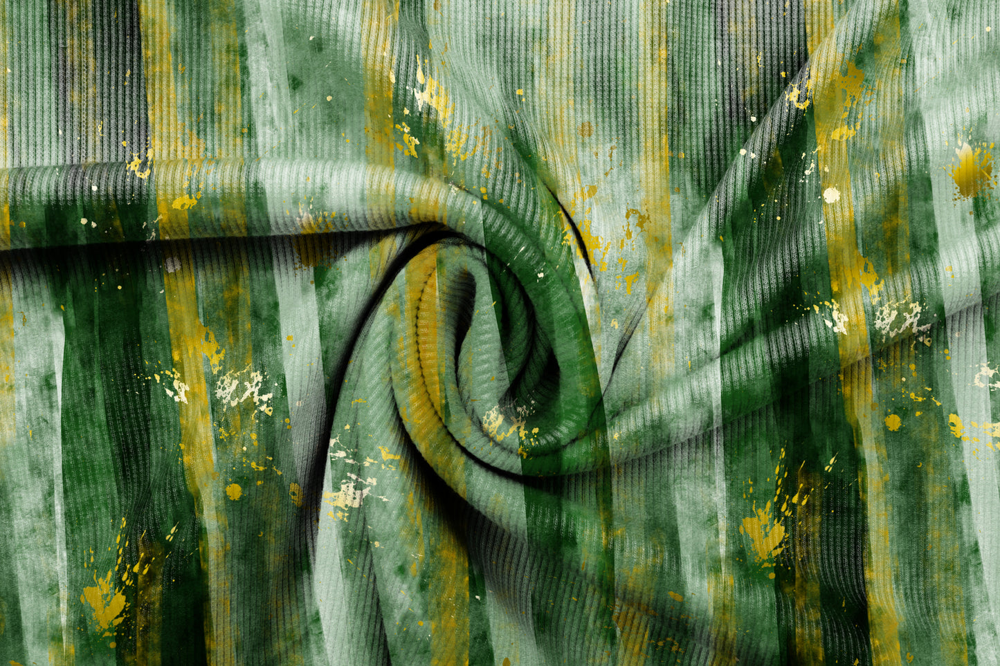 Realistic Fabric Twirl Mock Up