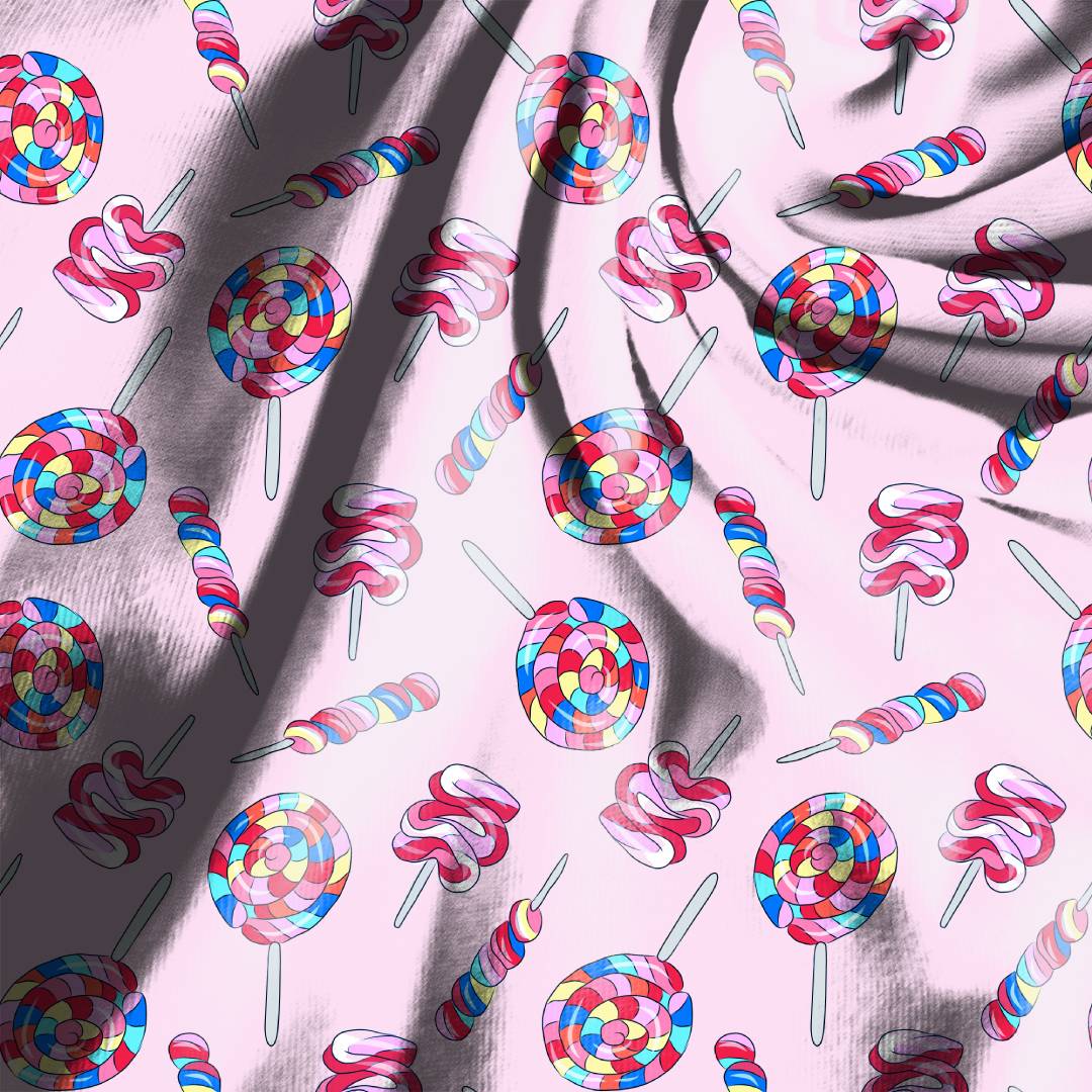 Lollipops Seamless Pattern