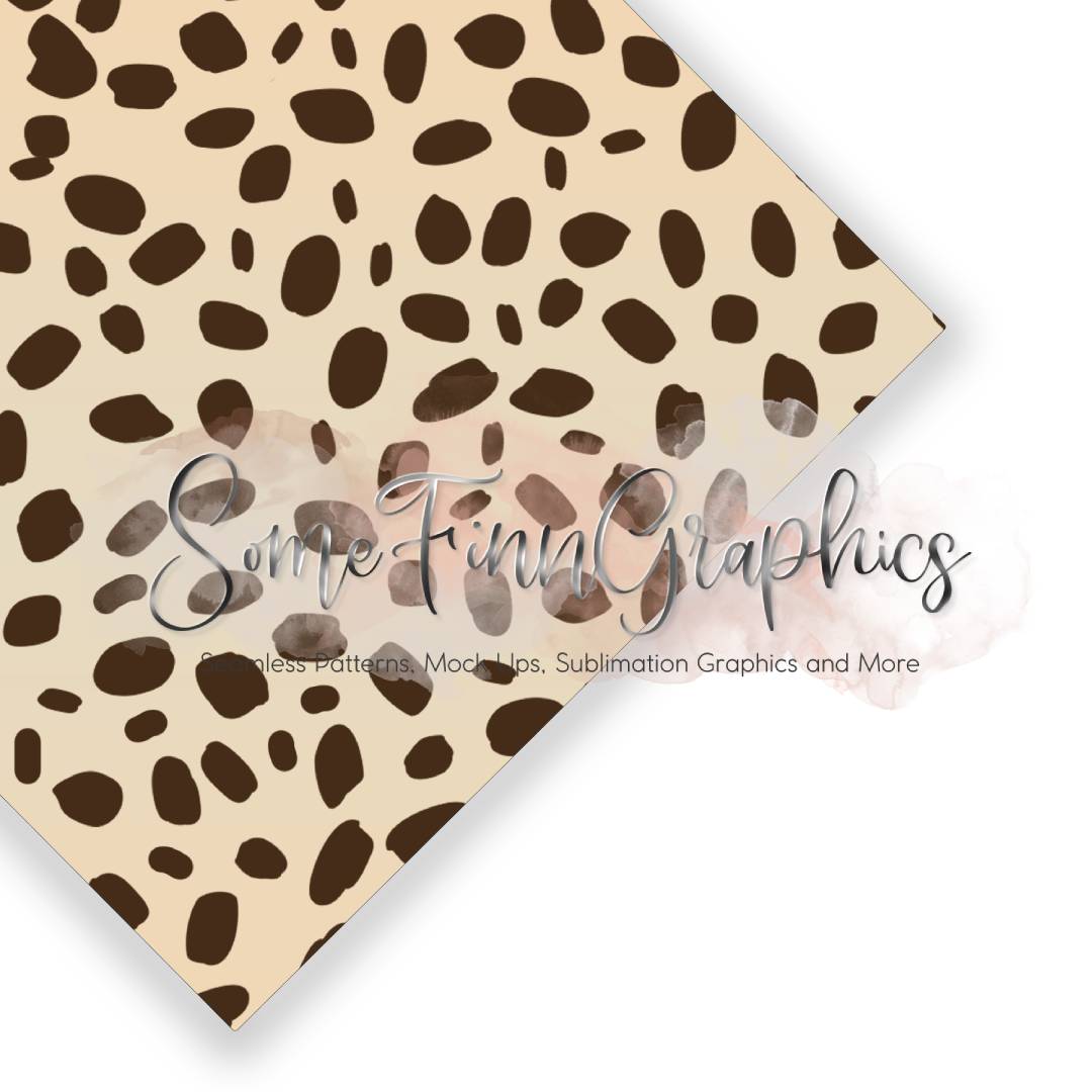 Cheetah Print Seamless Design