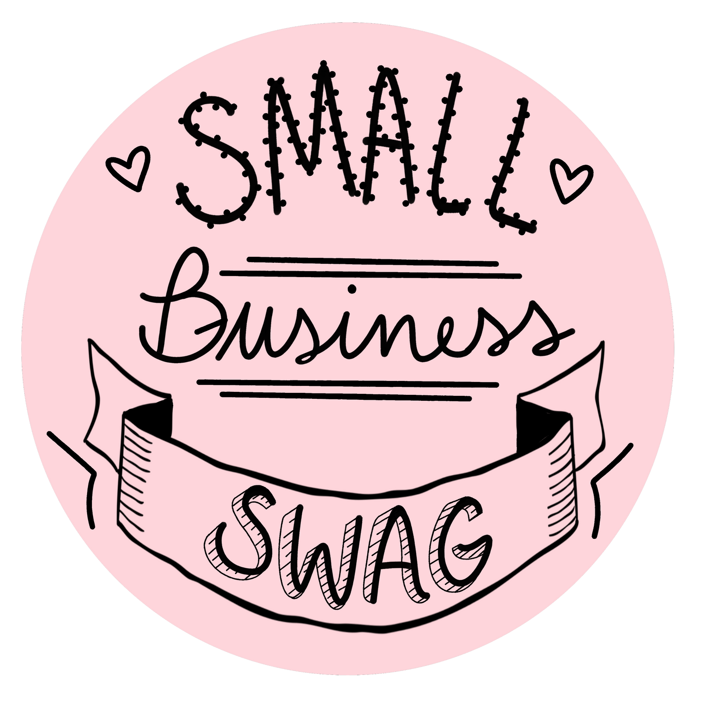 2" Small Business Swag Stickers for Poly Mailers