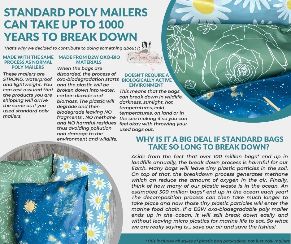 Daisy Biodegradable Polymailers