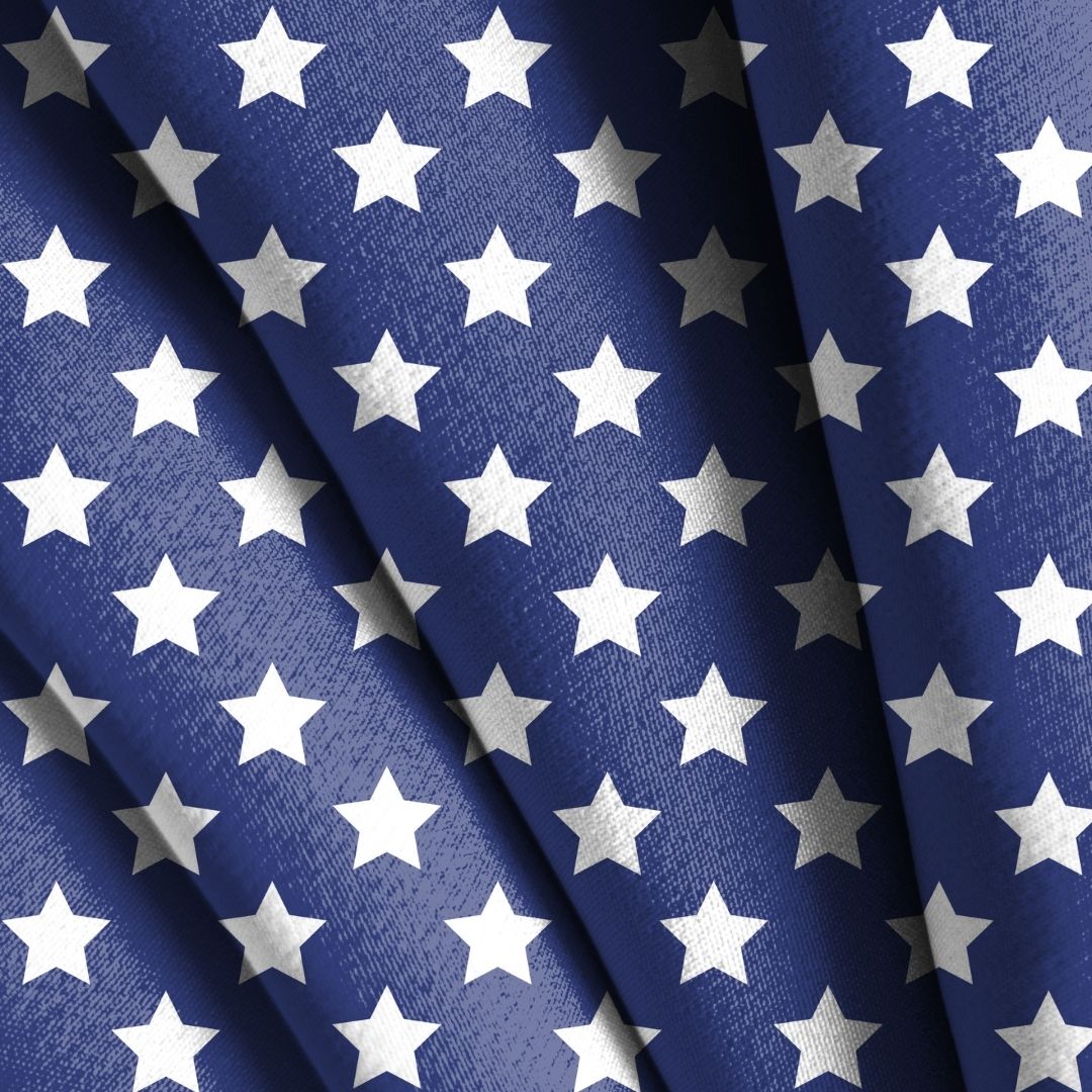 Stars and Stripes Seamless Design and Clip Art
