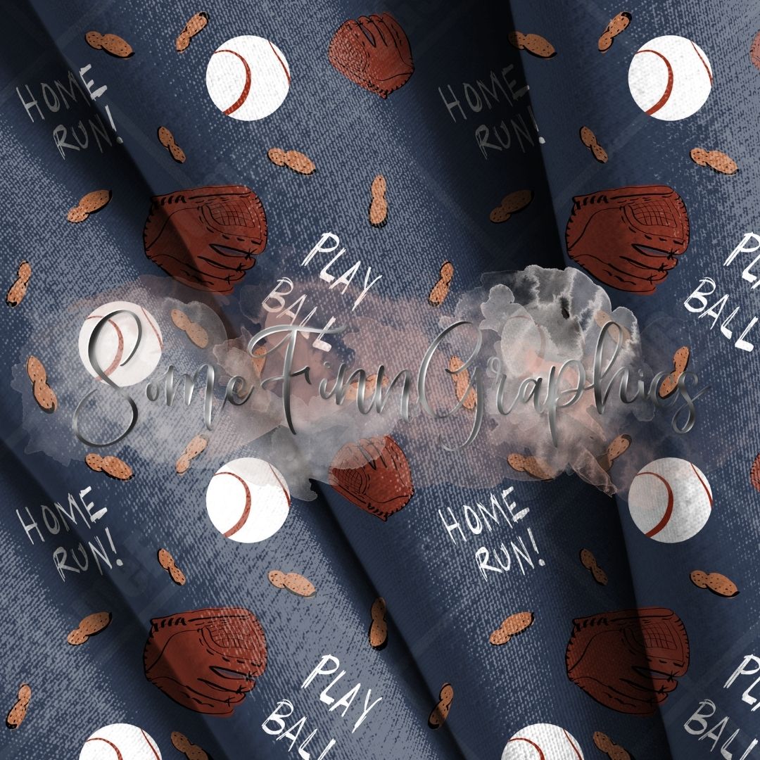 Baseball Seamless Digital Design