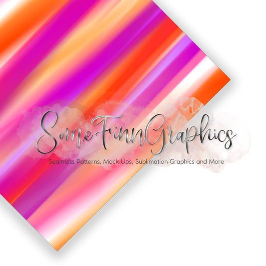 Watercolor Stripes Seamless Design