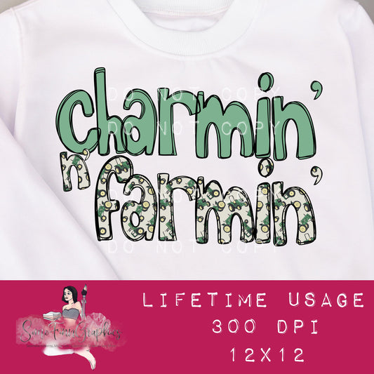 Charmin n Farmin Sublimation Graphic