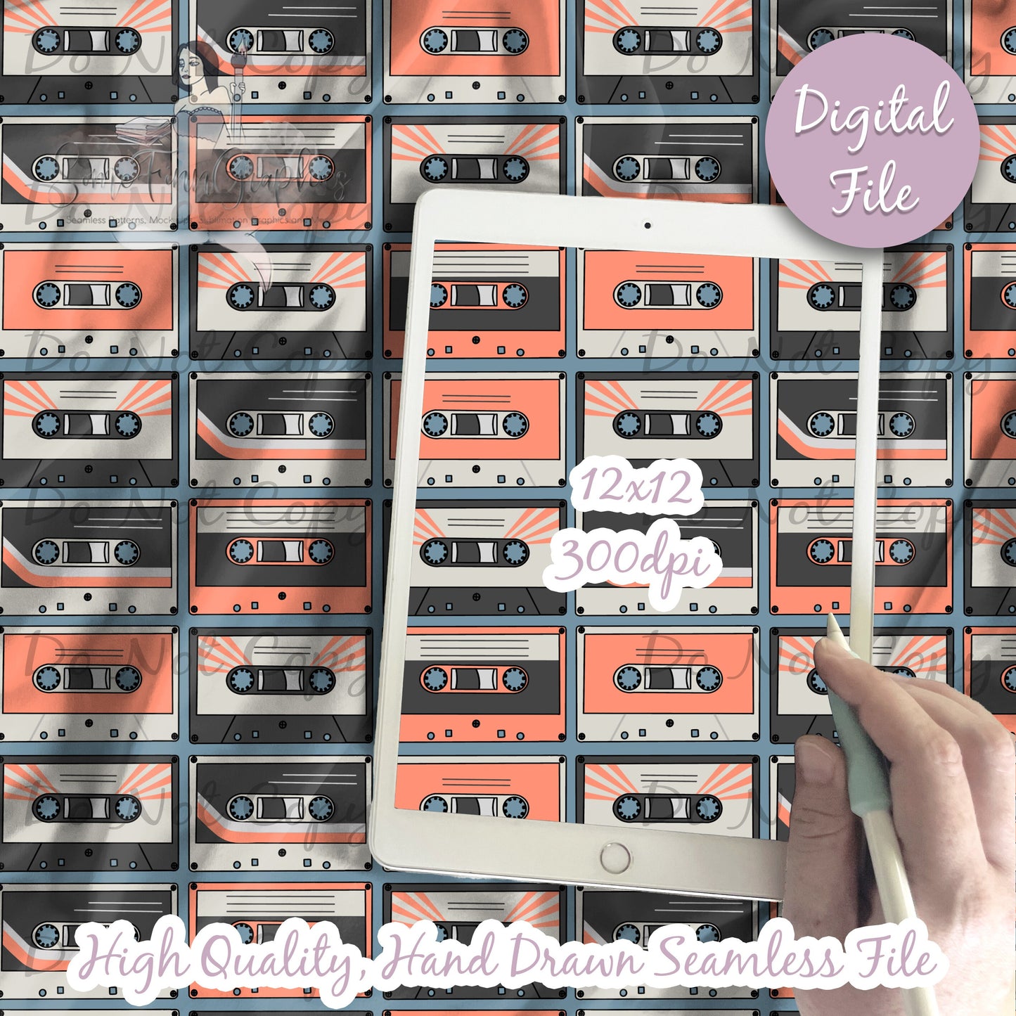Cassette Tape Seamless