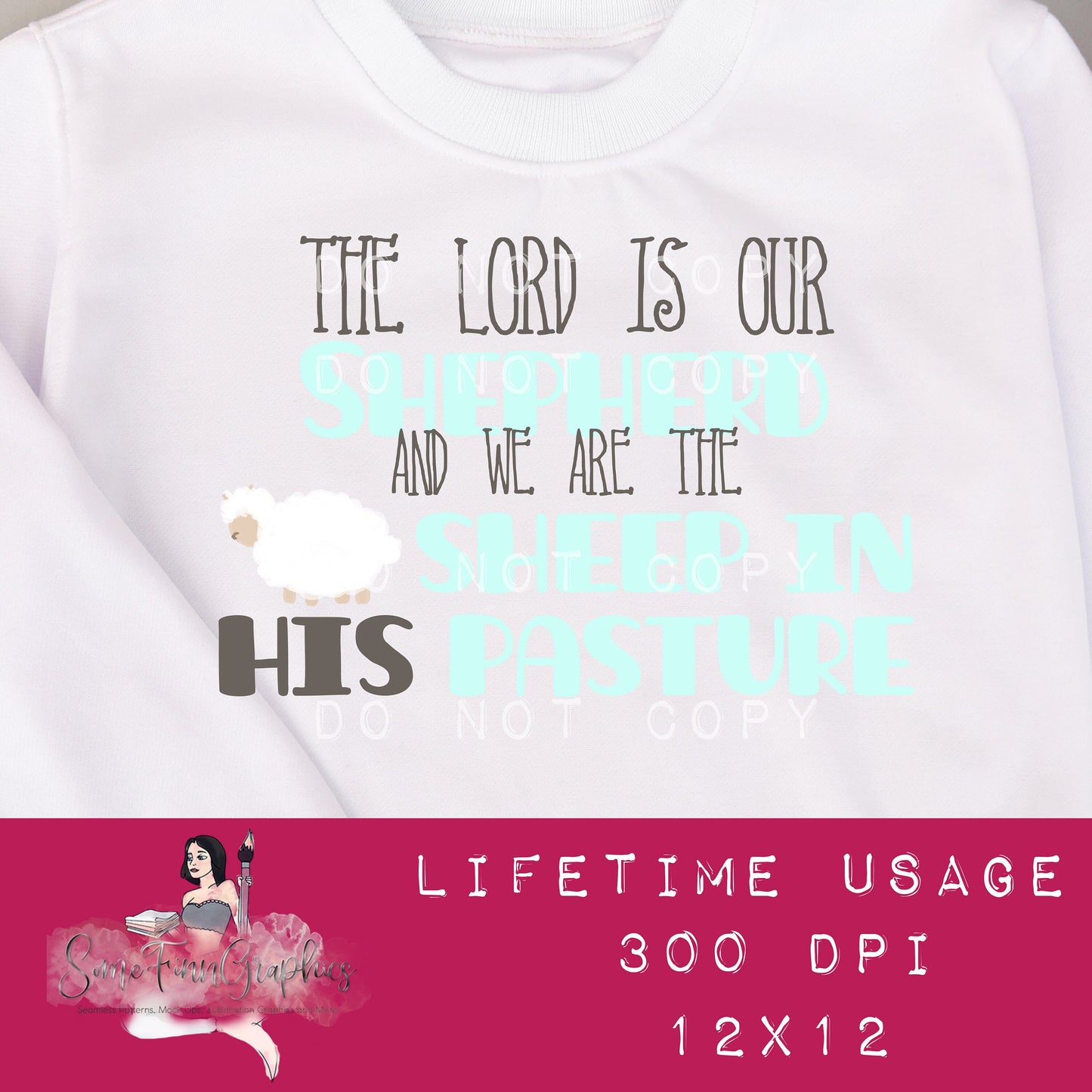 Christian Sublimation Graphic